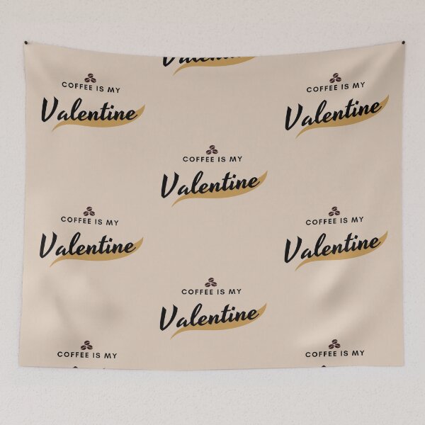 Item preview, Coffee is my valentine love for caffeine designed and sold by gloriaC CREATE.