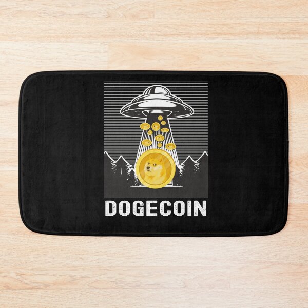 Item preview, Crypto Alien Space Trying to Take Dogecoin UFO designed and sold by PinkyTree.