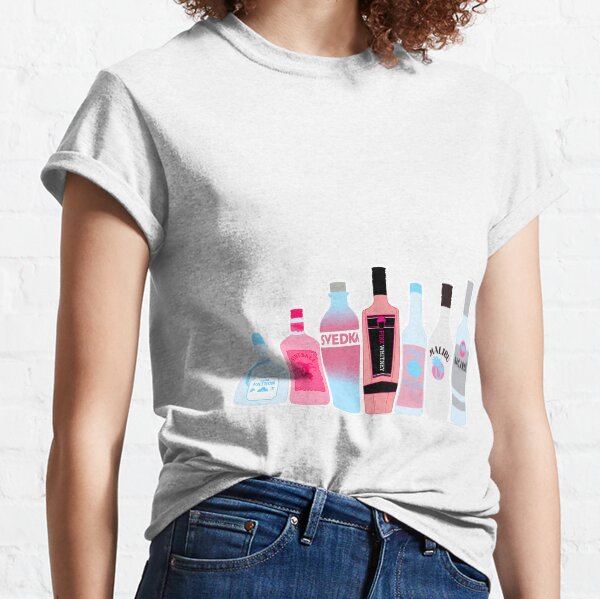Botellas de alcohol Camiseta clásica