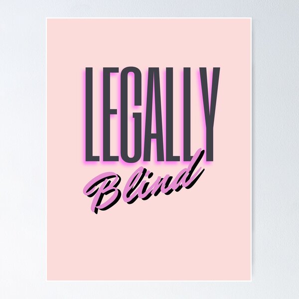 Item preview, Legally Blind Visually Impaired  designed and sold by hempress.
