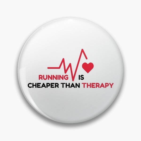 Item preview, Running Is Cheaper Than Therapy  designed and sold by Shash31.