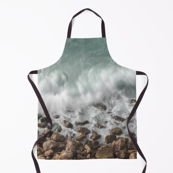 Item preview, sea waves and rocks at sea shore designed and sold by Dinashop.