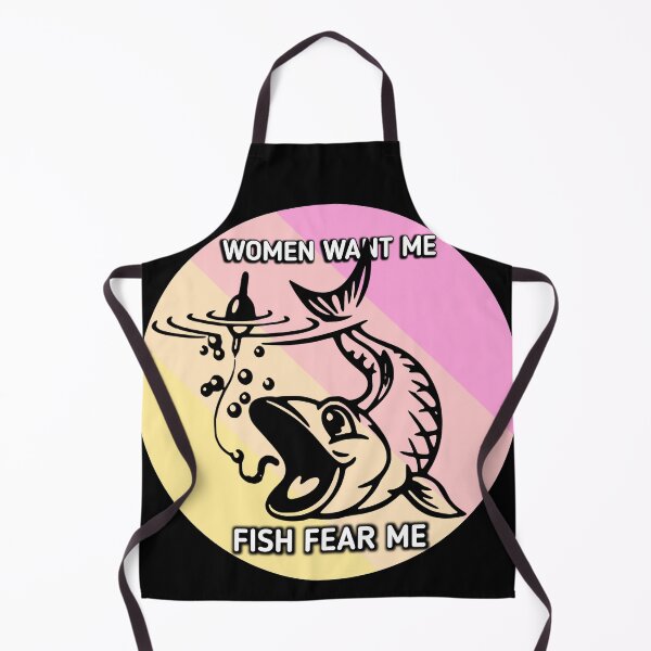 Item preview, Women Want Me Fish Fear Me - Funny Fishing Vintage Design designed and sold by salmannoor.