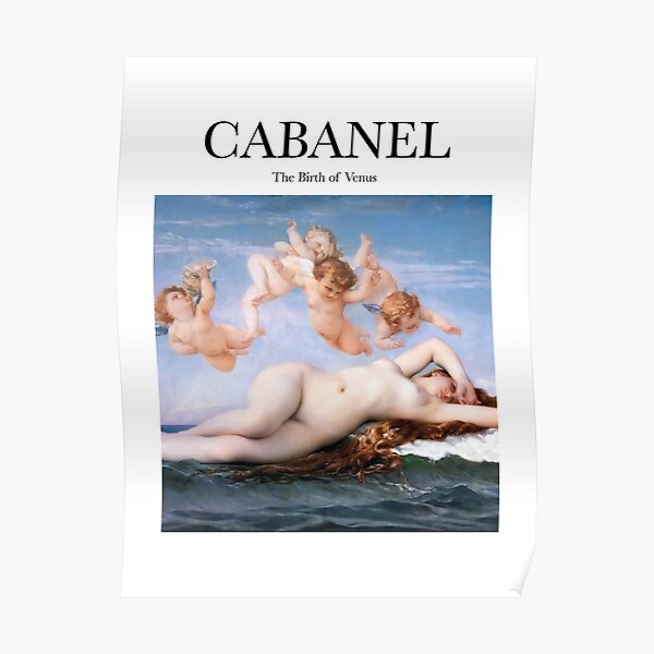 Cabanel - The Birth of Venus Poster