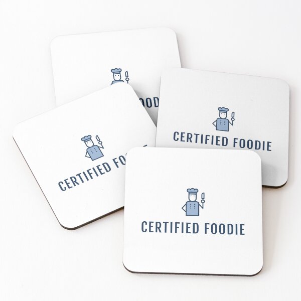 Item preview, Certified Foodie designed and sold by Kaupasi.