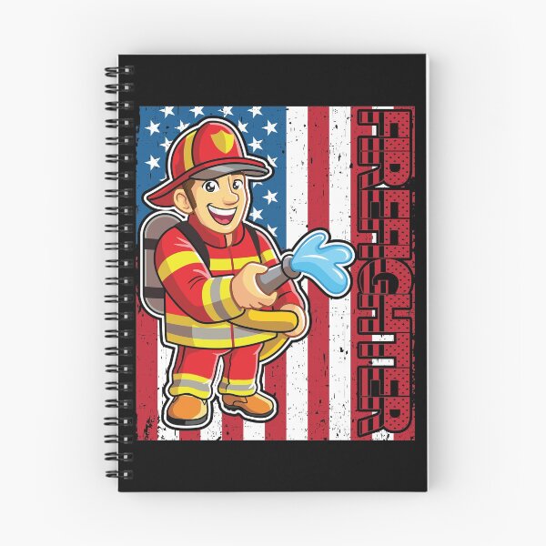 Item preview, American Firefighter Design Comic funny designed and sold by Joxxio.