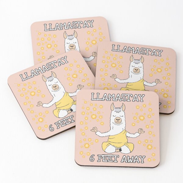 Item preview, Llamast’ay 6 feet away - Funny social distancing quote  designed and sold by Joejo19.