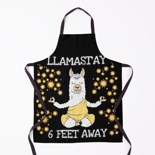 Item preview, Llamast’ay 6 feet away - Funny social distancing quote designed and sold by Joejo19.