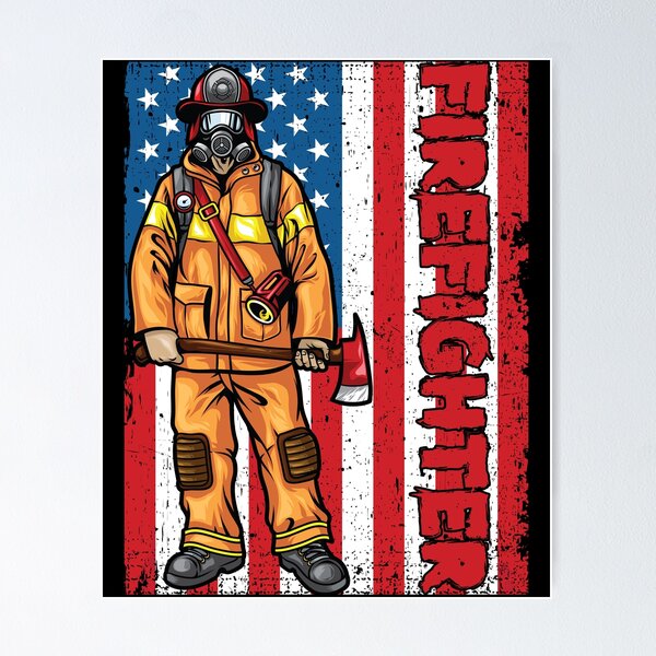 Item preview, American Firefighter Design passionate designed and sold by Joxxio.