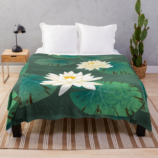 Item preview, White waterlillies designed and sold by Modartisto.