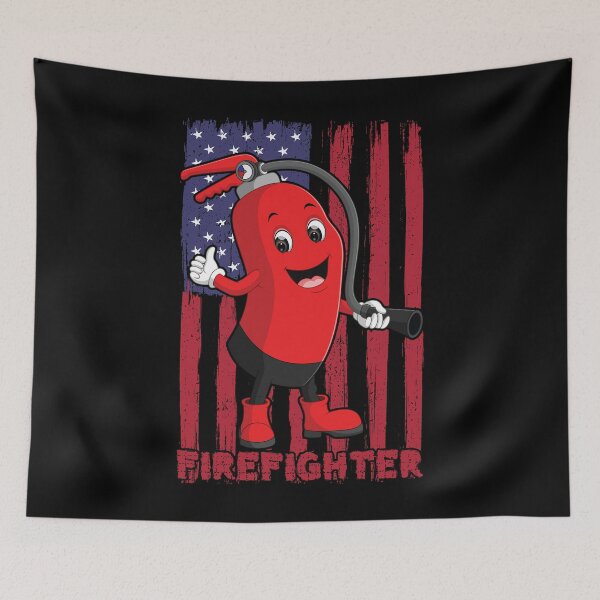 Item preview, American Firefighter Design Comic funny designed and sold by Joxxio.