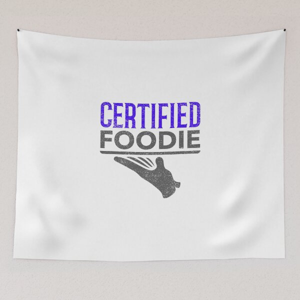 Item preview, Certified Foodie designed and sold by Kaupasi.