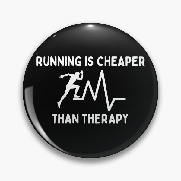 Item preview, Running Is Cheaper Than Therapy  designed and sold by Shash31.