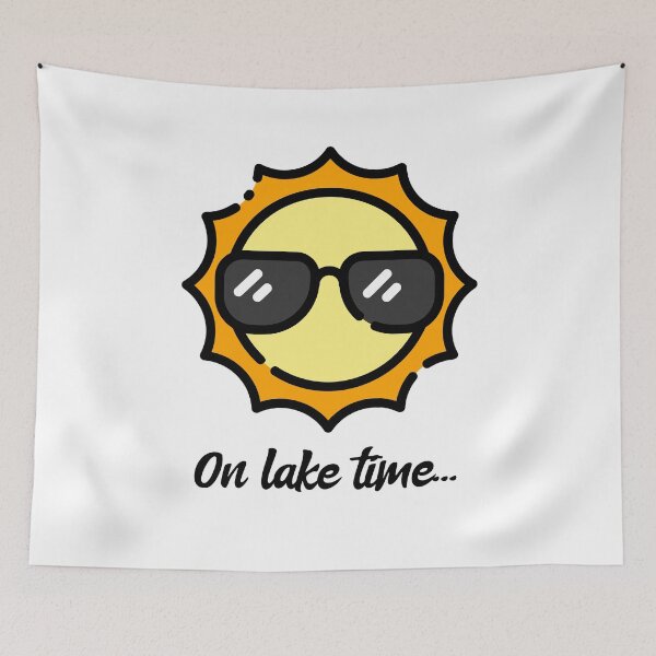 Item preview, On Lake Time designed and sold by FishWorldwide.