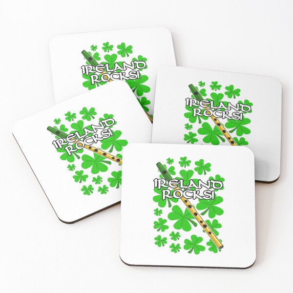 Item preview, Ireland Rocks Tin Whistle Irish St Patrick's Day designed and sold by doodlerob.