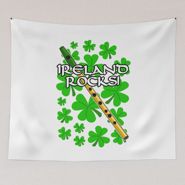 Item preview, Ireland Rocks Tin Whistle Irish St Patrick's Day designed and sold by doodlerob.