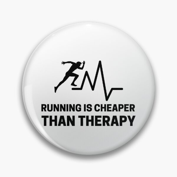 Item preview, Running Is Cheaper Than Therapy  designed and sold by Shash31.