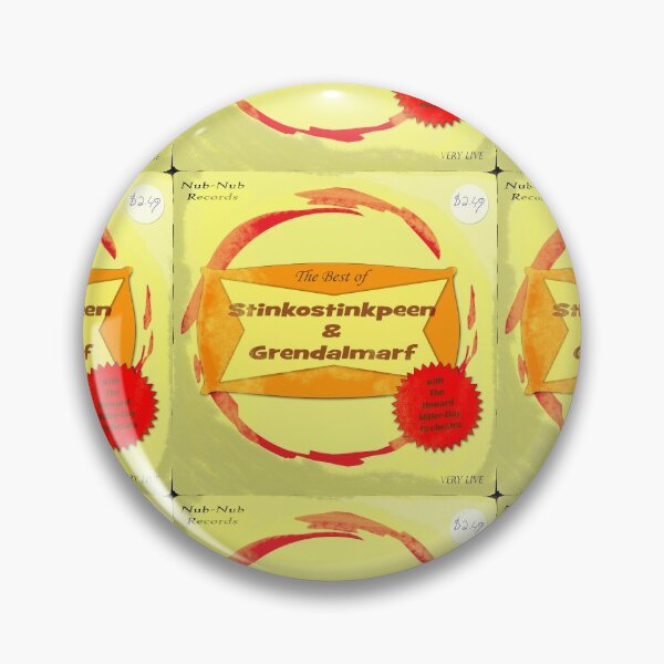 Item preview, The Best of Stinkostinkpeen and Grendalmarf Very Live Album Cover, Fake Band Collection designed and sold by Nicolette Olivier.