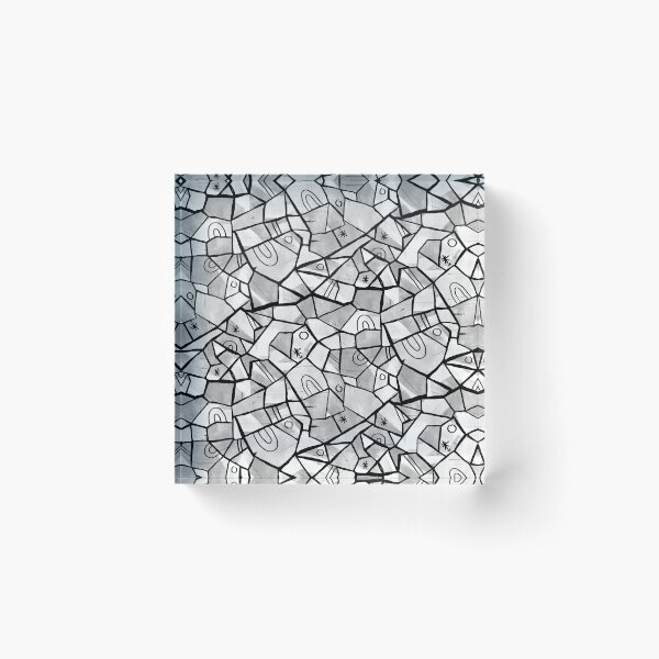 Item preview, Black and White Solid Shapes designed and sold by Carolina Diaz.