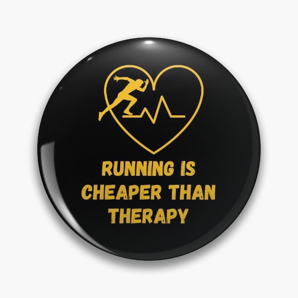 Item preview, Running Is Cheaper Than Therapy  designed and sold by Shash31.