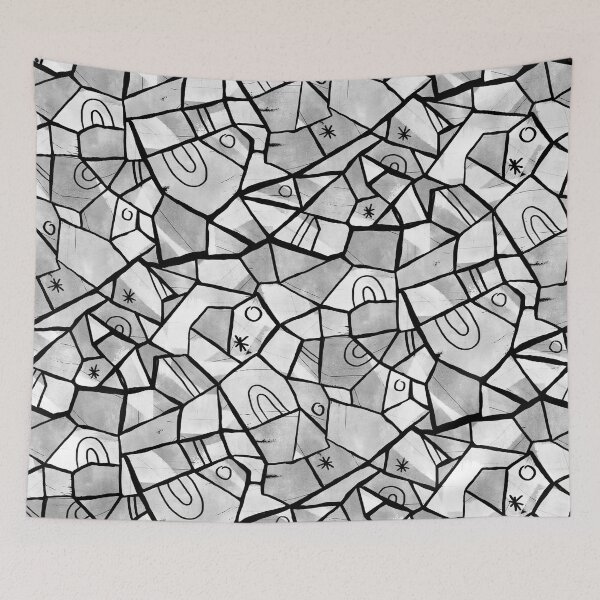 Item preview, Black and White Solid Shapes designed and sold by Carolina Diaz.