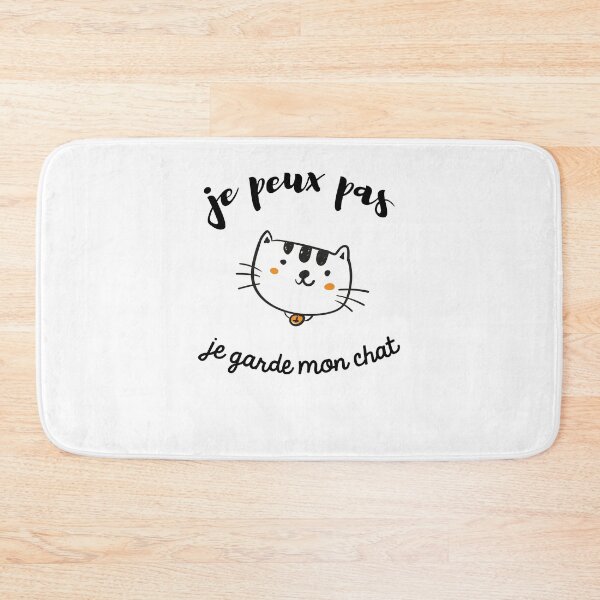 Aperçu de l'œuvre je peux pas humour chat créée et vendue par Catcrea.