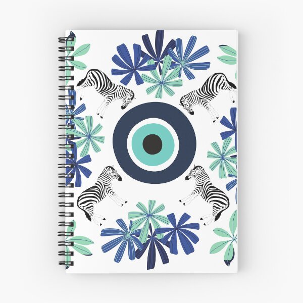 Item preview, Zebra Evil Eye Modern Print designed and sold by Lacy Sciple.