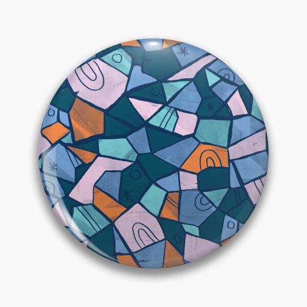 Item preview, Navy Solid Shapes designed and sold by Carolina Diaz.