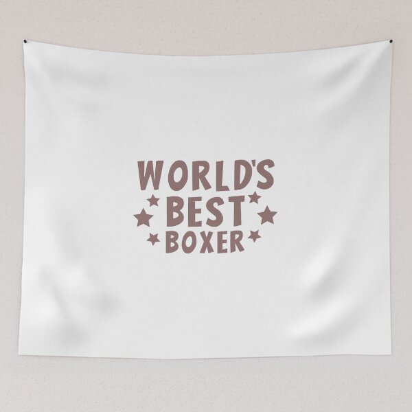 Item preview, World's Best Boxer designed and sold by houseofholo.
