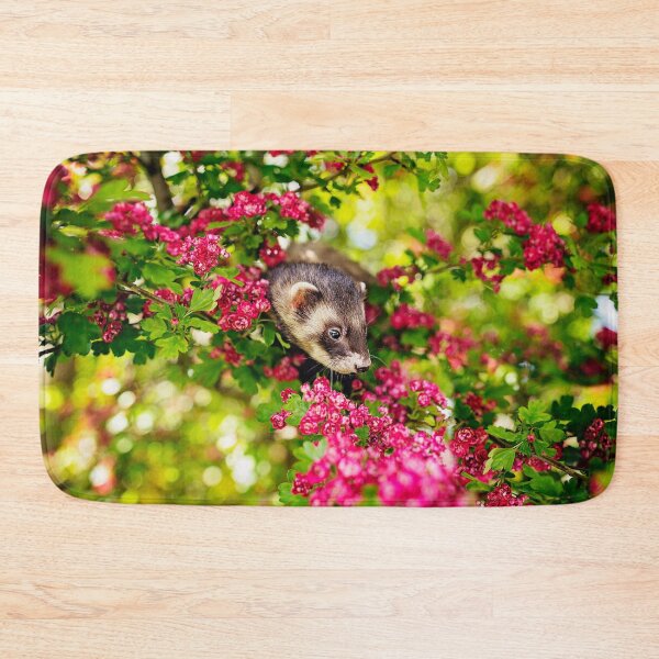 Item preview, Ferret In Pink designed and sold by PurpleBluesPets.
