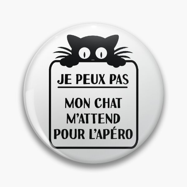 Item preview, I can't chat apero designed and sold by Catcrea.