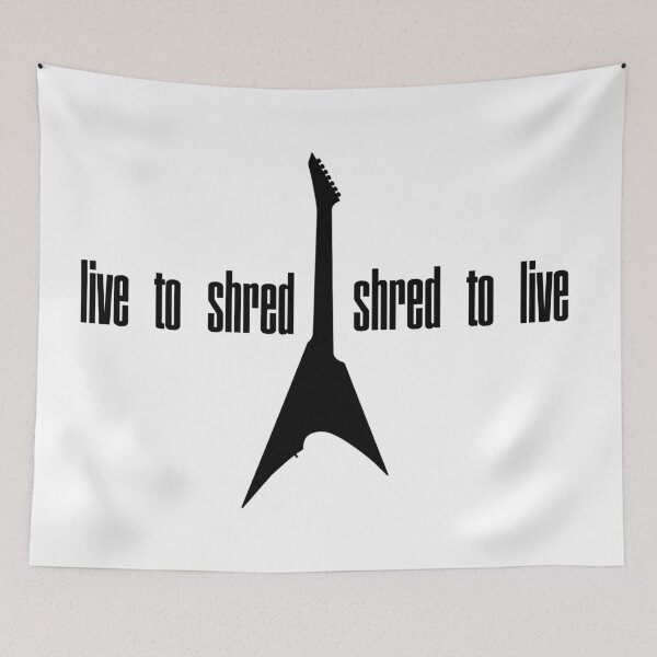 Item preview, live to shred designed and sold by rclsivcreative.