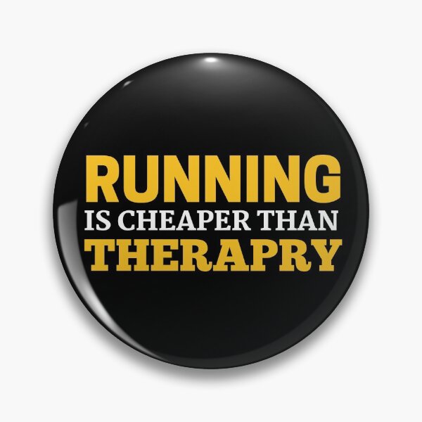Item preview, Running Is Cheaper Than Therapy  designed and sold by Shash31.