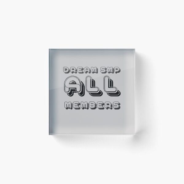 Artikelvorschau, Dream Smp Alle Mitglieder Grau entworfen und verkauft von DamaliePierre.