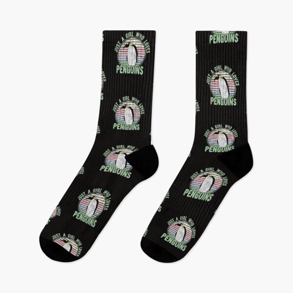 Item preview, Just a Girl Who Loves Penguins designed and sold by Dan66.