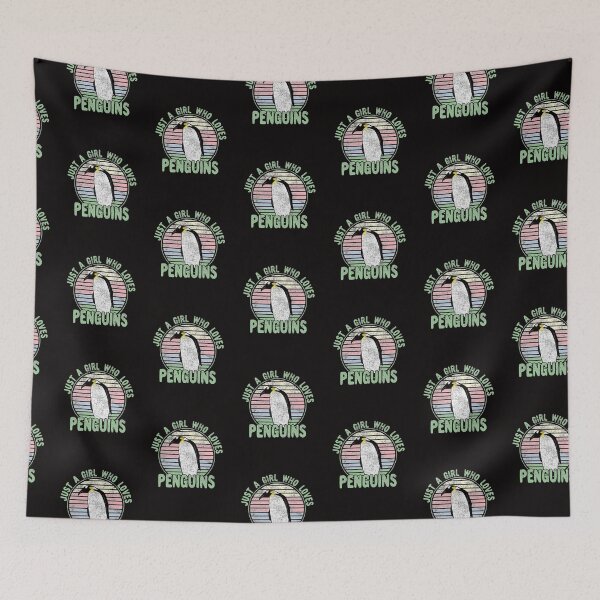 Item preview, Just a Girl Who Loves Penguins designed and sold by Dan66.
