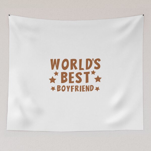 Item preview, World's Best Boyfriend designed and sold by houseofholo.