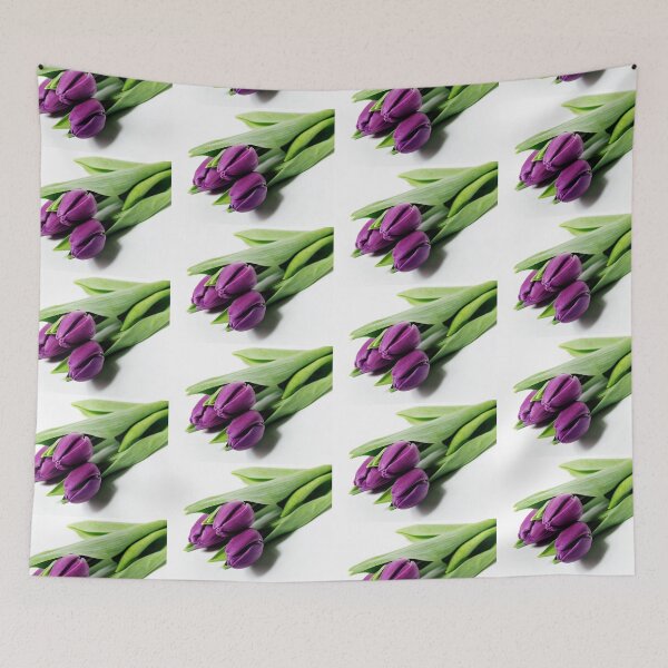 Item preview, Purple tulips designed and sold by Sigbert Georgi.