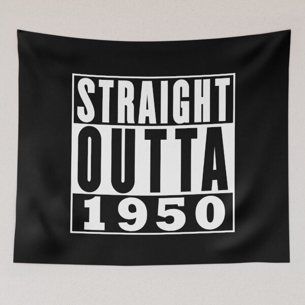 Item preview, Straight Outta 1950 Birthday designed and sold by RandomStuffShop.