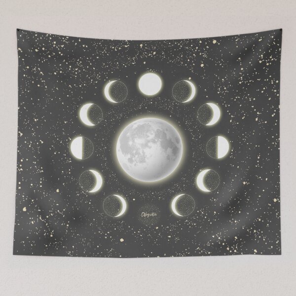 Item preview, Telescope Dreamy Shine-Phases of the Moon designed and sold by CVogiatzi.