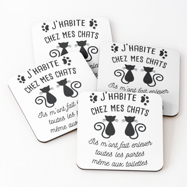 Item preview, black cats designed and sold by Catcrea.