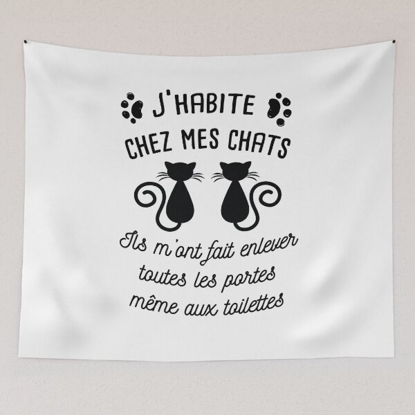 Aperçu de l'œuvre chats noirs créée et vendue par Catcrea.