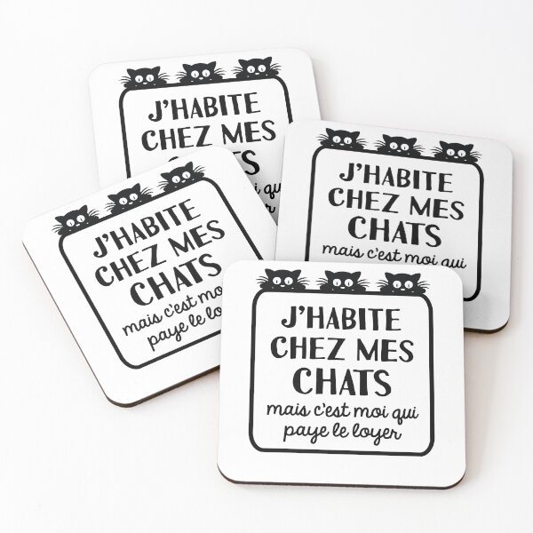Aperçu de l'œuvre humour chats domestiques créée et vendue par Catcrea.