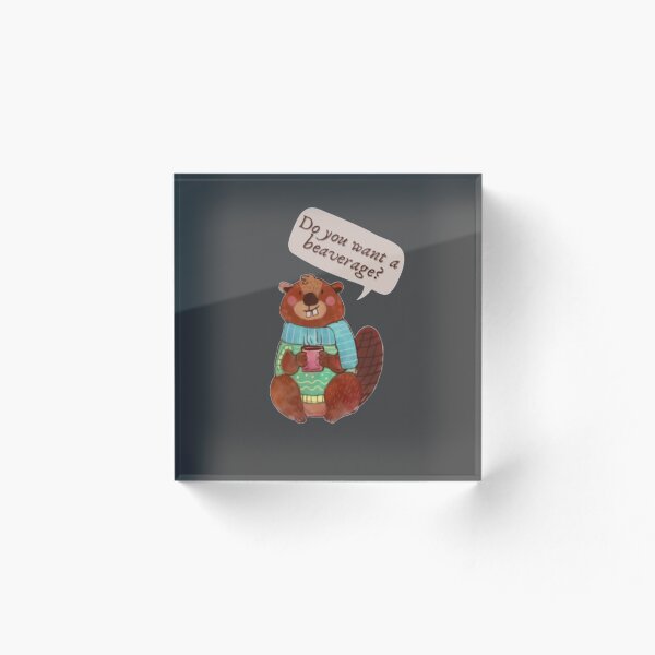 Item preview, Castor bebiendo un chocolate caliente designed and sold by CreativeAMD.