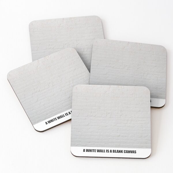 Item preview, A White Wall Is a Blank Canvas designed and sold by freethebirdies.