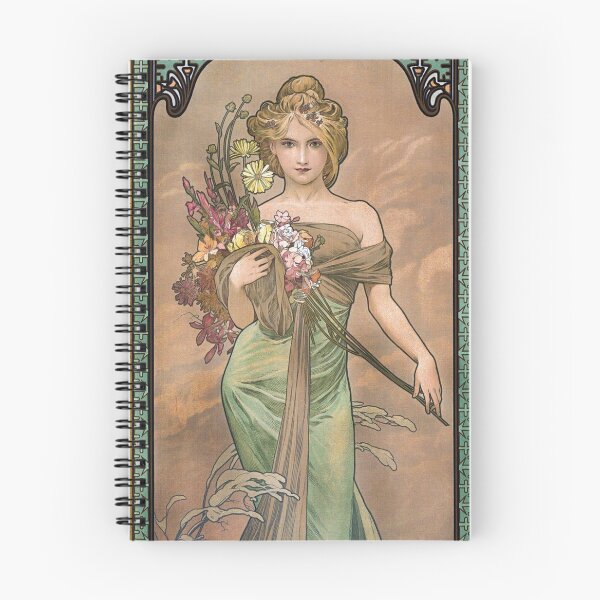 Item preview, Le Printemps - Alphonse Mucha - 1900 designed and sold by CJET.