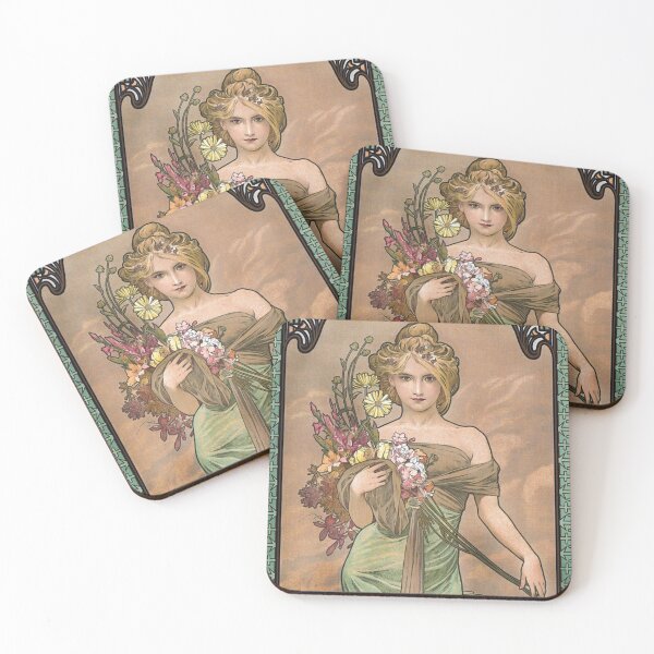 Item preview, Le Printemps - Alphonse Mucha - 1900 designed and sold by CJET.