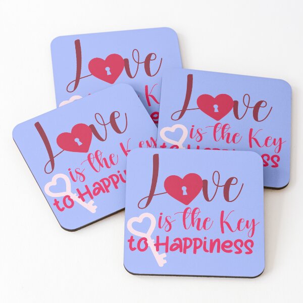 Item preview, Love is the key to happiness designed and sold by Openspace2020.
