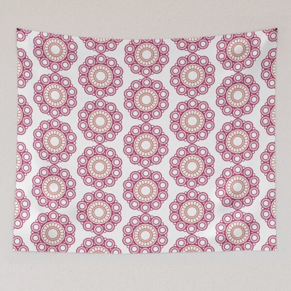 Item preview, Zeeuwse Knop Mandala - Raspberry designed and sold by DiChorsini.