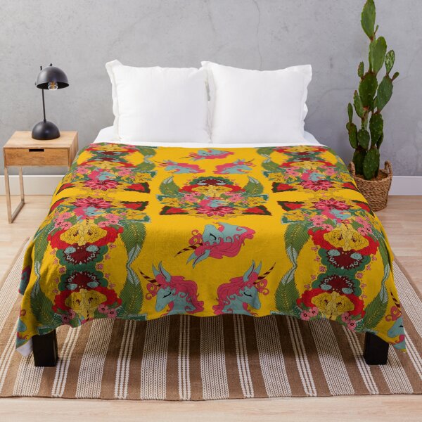 Item preview, hawaiian unicorn, pattern designed and sold by AvotArt.